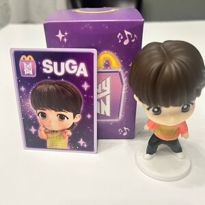 BTS SUGA TinyTan McDonald’s figurine